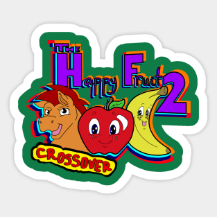 Happy Fruit 2 and Chess Crossover Sticker